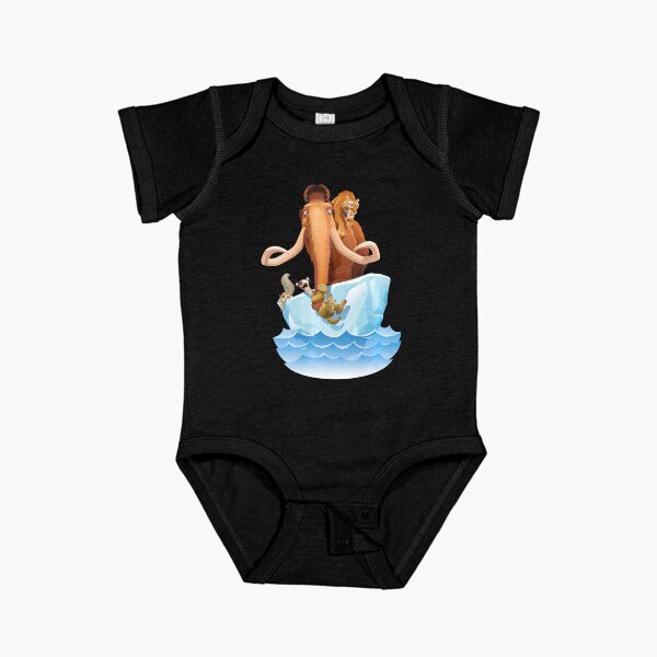 Item preview, Ice Age Manfred Diego Sid and Scrat on Iceberg  designed and sold by CrazyDog503.