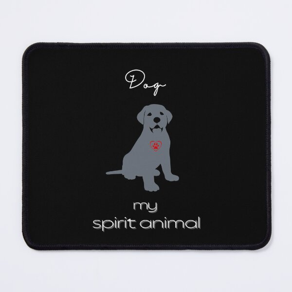 Item preview, Dog Totem Spirit Animal Dog Mat designed and sold by MagicWolfStar.