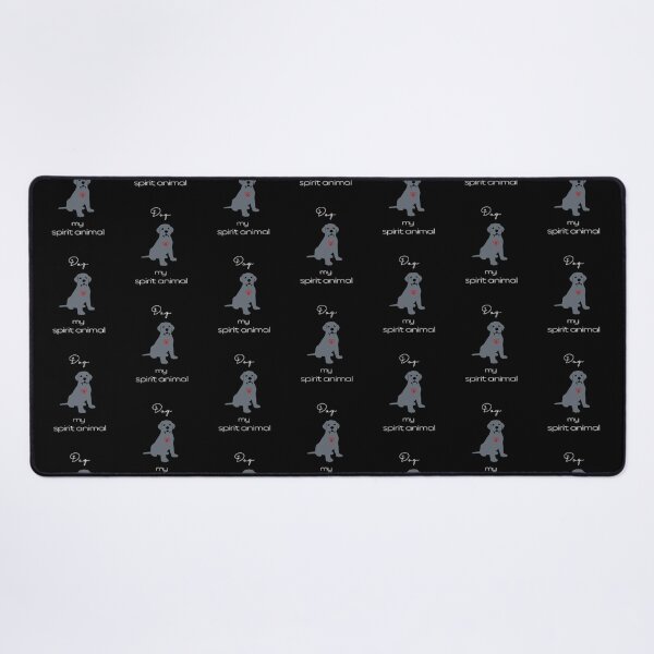 Item preview, Dog Totem Spirit Animal Dog Mat designed and sold by MagicWolfStar.