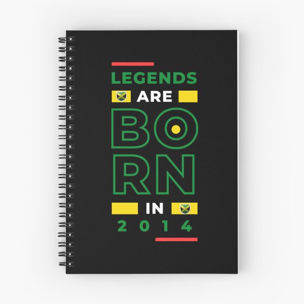 Item preview, Jamaica, Legend Born in 2014 Happy Birthday designed and sold by JustinKyneTees.