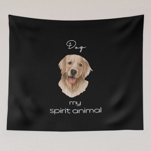 Item preview, Dog Totem Spirit Animal T-shirt designed and sold by MagicWolfStar.