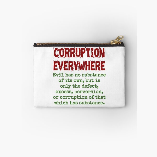 Item preview, Evil Has No Substance Of Its Own - Corruption Quote designed and sold by CrankyOldDude.