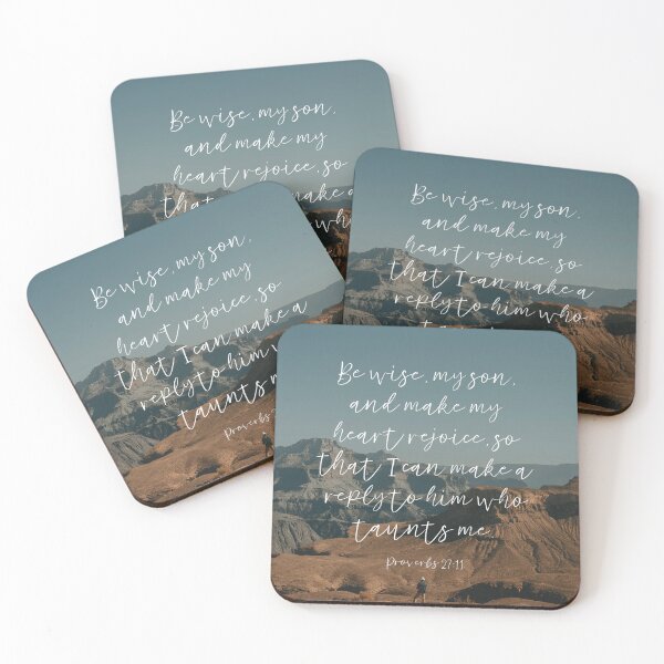 Item preview, Proverbs 27:11 (Rustic) designed and sold by Paper Bee Gift Shop.