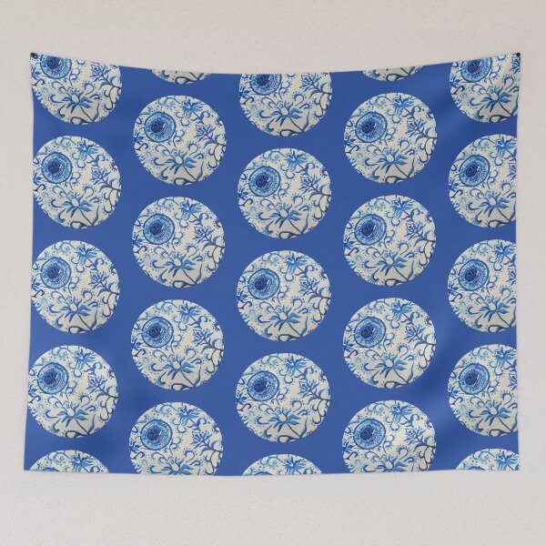Item preview, Blue China Eyeball designed and sold by RaLiz.
