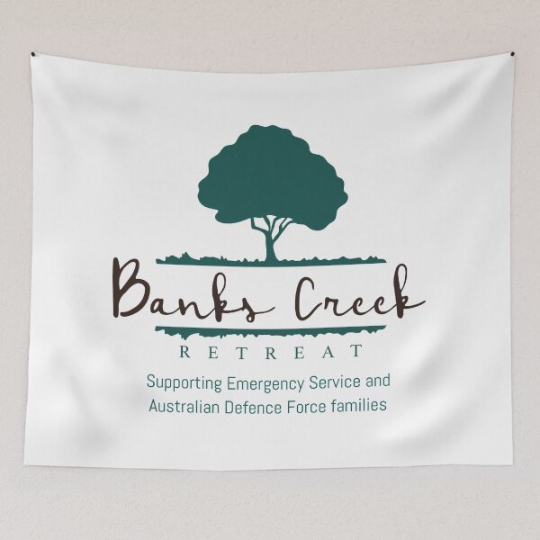 Item preview, Banks Creek Retreat LOGO ONLY - Original Colours designed and sold by Grant Neilson.