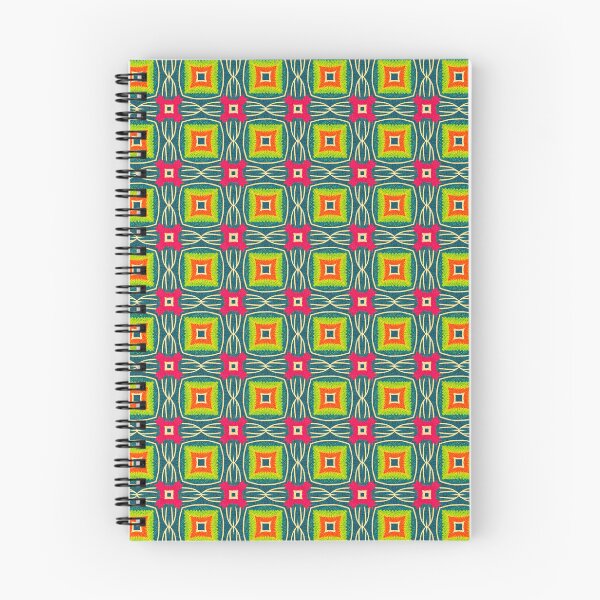 Item preview, Neon Rainbow Psychedelic Quilt Square Repeating Pattern designed and sold by Lynae Zebest.