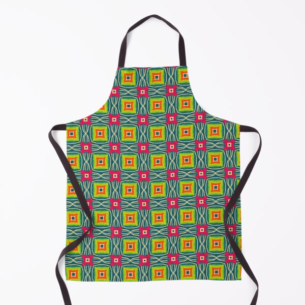 Item preview, Neon Rainbow Psychedelic Quilt Square Repeating Pattern designed and sold by Lynae Zebest.
