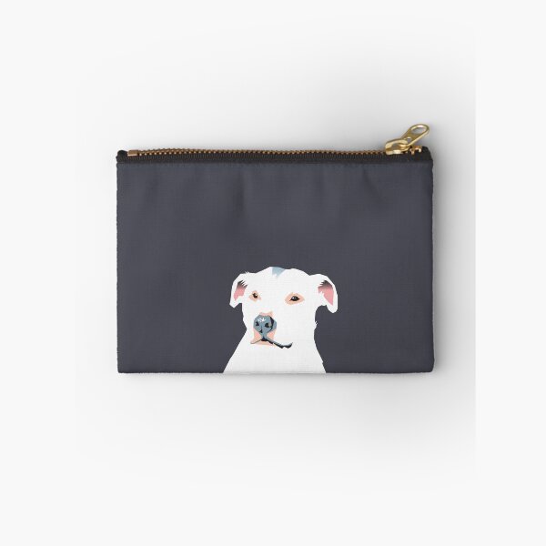 Item preview, Snowy White Staffordshire Bull Terrier designed and sold by Bloomin'  Arty Families.