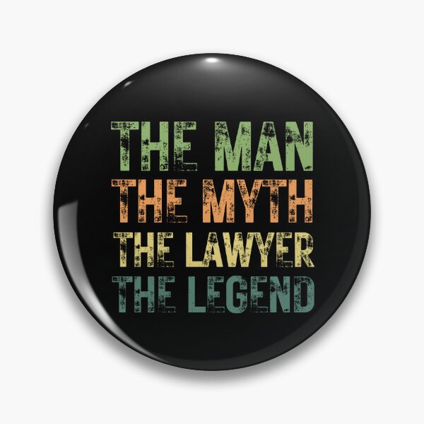 Item preview, The Man The Myth The Lawyer the Legend designed and sold by Crafty-Mornings.