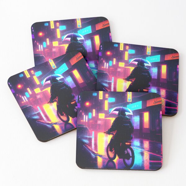 Item preview, NIGHT RIDE NEO NIGHT designed and sold by MomokuStickers.