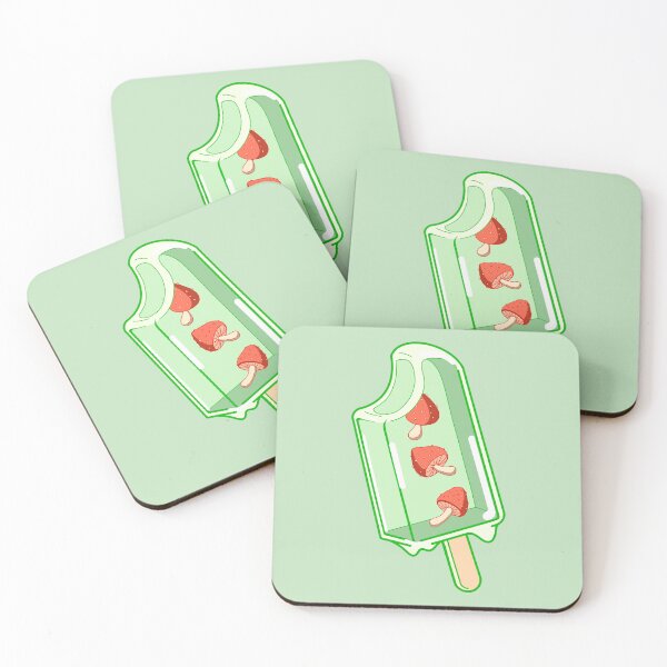 Item preview, Funghi iced popsicle  designed and sold by PeachyPeonies.