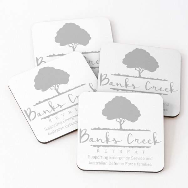 Item preview, Banks Creek Retreat LOGO ONLY - All GREY designed and sold by Grant Neilson.
