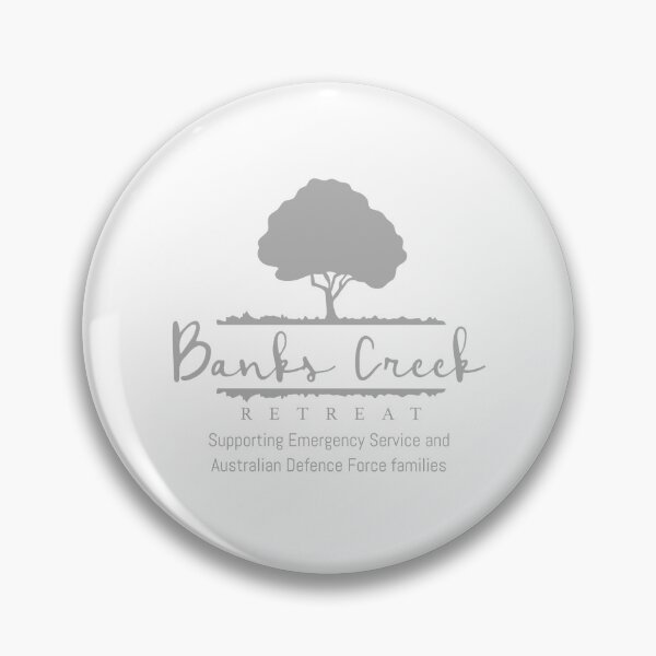 Item preview, Banks Creek Retreat LOGO ONLY - All GREY designed and sold by Grant Neilson.