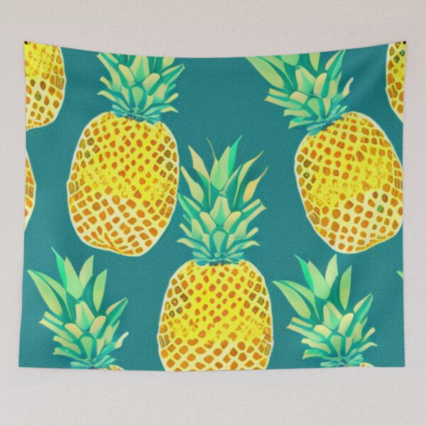 Item preview, Summer Pineapple Pattern designed and sold by SquishStitches.