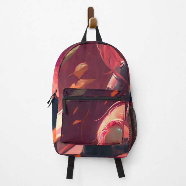 Item preview, Riding in Style: A Pink-Haired Beauty on Her Motorcycle designed and sold by oanaunciuleanu.