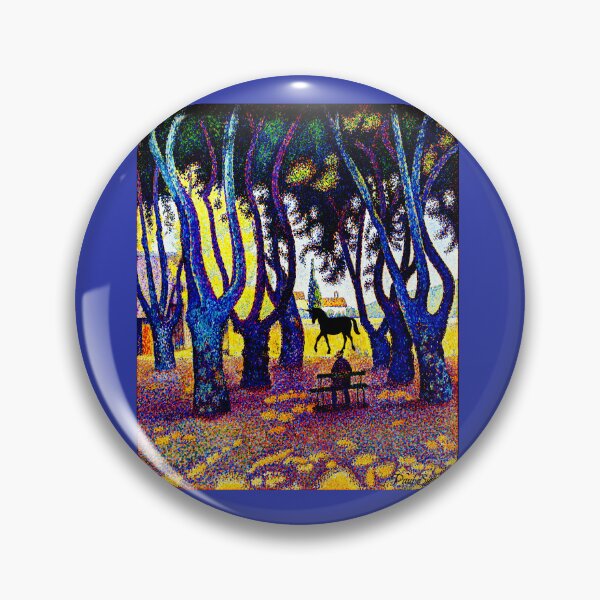 Item preview, Pointillist Artist Paul Signac: Places Des Lice's (1893)-(Altered) designed and sold by mturns57.