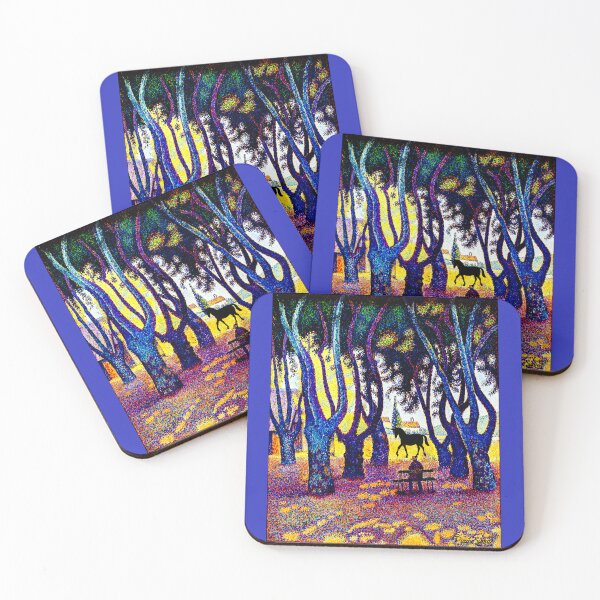 Item preview, Pointillist Artist Paul Signac: Places Des Lice's (1893)-(Altered) designed and sold by mturns57.
