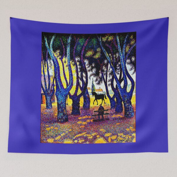 Item preview, Pointillist Artist Paul Signac: Places Des Lice's (1893)-(Altered) designed and sold by mturns57.