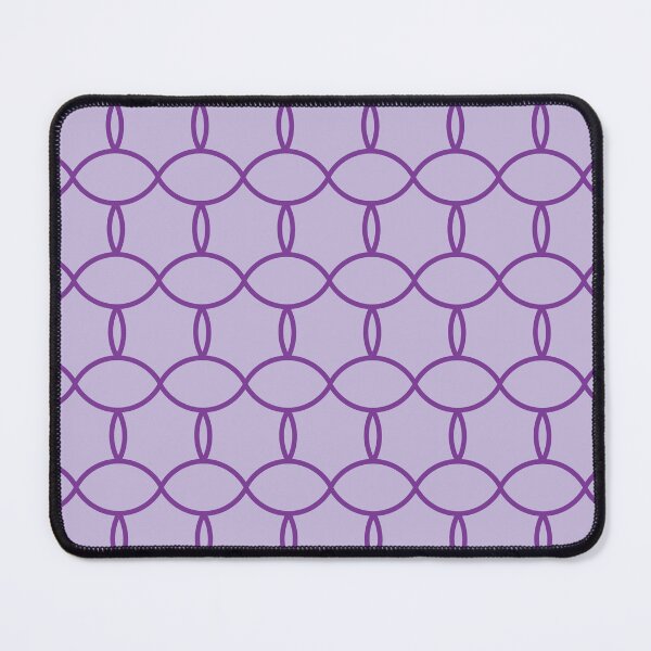 Item preview, Grape Purple Geometric Designs On Light Purple Background designed and sold by burbankdesigns.