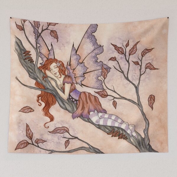 Item preview, Sleeping Autumn designed and sold by AmyBrownArt.
