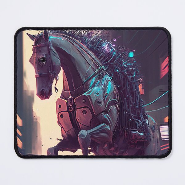 Item preview, Cybernetic Horse designed and sold by Henry Barre Art.