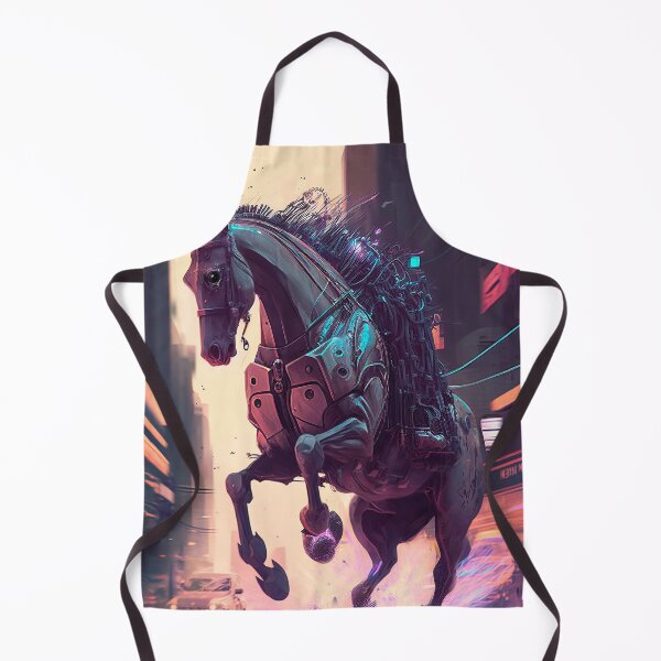 Item preview, Cybernetic Horse designed and sold by Henry Barre Art.