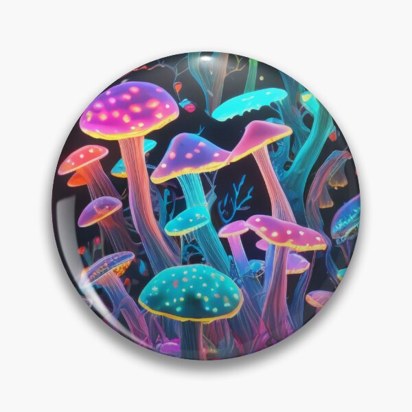 Item preview, Neon Mushrooms In a Jar designed and sold by Tai Chan.