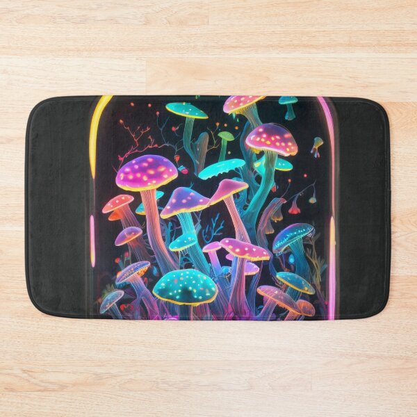 Item preview, Neon Mushrooms In a Jar designed and sold by Tai Chan.