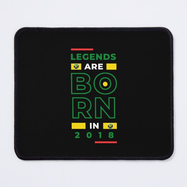 Item preview, Jamaica, Legend Born in 2018 Happy Birthday designed and sold by JustinKyneTees.