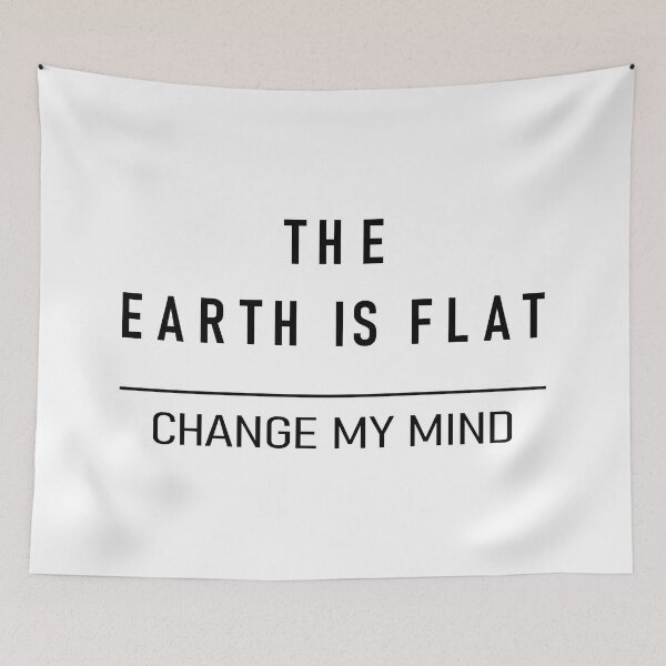 Item preview, The Earth Is Flat - Flat Earth Theory designed and sold by B3N-arts.