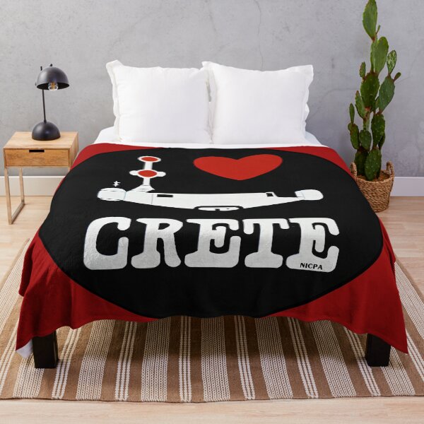 Item preview, "I Love Crete Spaceship" Show Your Love for Crete with a Unique Stylish Design designed and sold by nicpa-art.