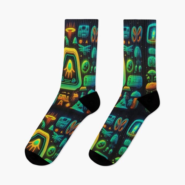 Item preview, Space Icons Galore: A Cosmic Journey of Colors designed and sold by Akocroux.