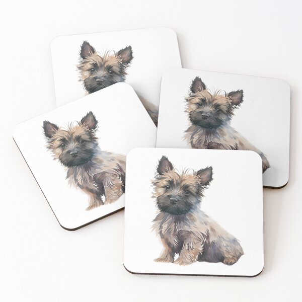 Artikelvorschau, Cairn-Terrier-Welpe entworfen und verkauft von hyperweave.