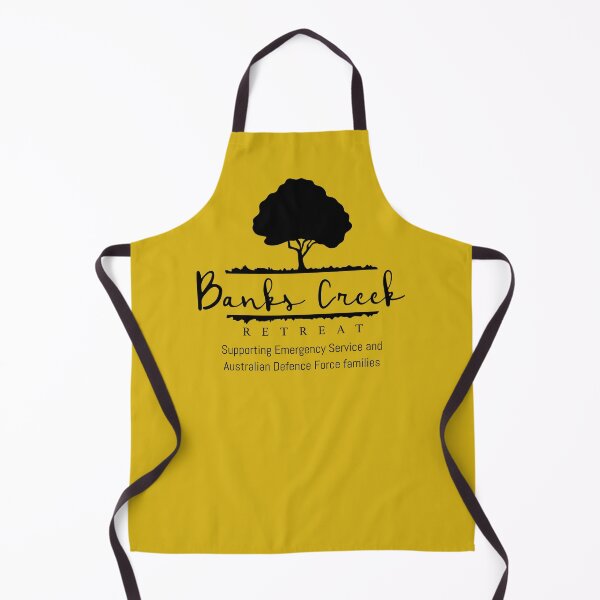 Item preview, Banks Creek Retreat LOGO ONLY - All BLACK (Yellow background) designed and sold by Grant Neilson.