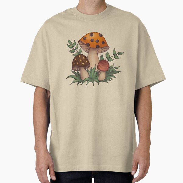 Item preview, Vintage Merry Mushroom Cottagecore Seamless Pattern designed and sold by Jenna Wing-Hu.