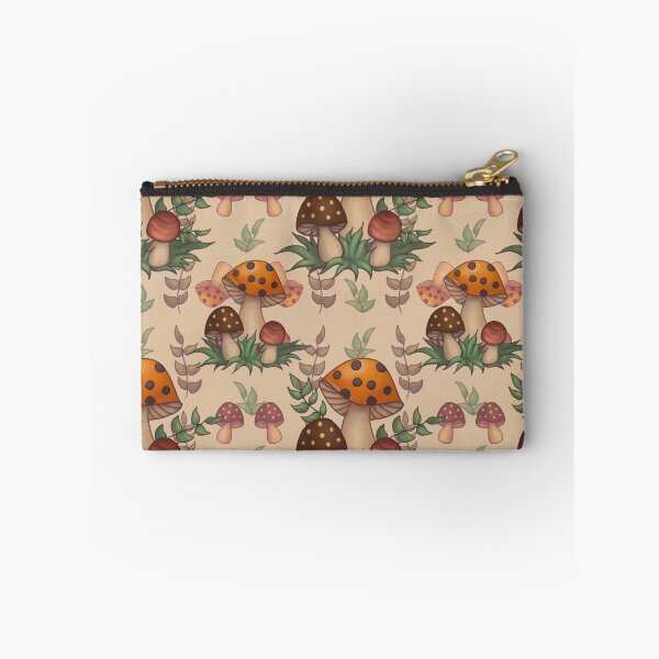 Item preview, Vintage Merry Mushroom Cottagecore Seamless Pattern designed and sold by Jenna Wing-Hu.