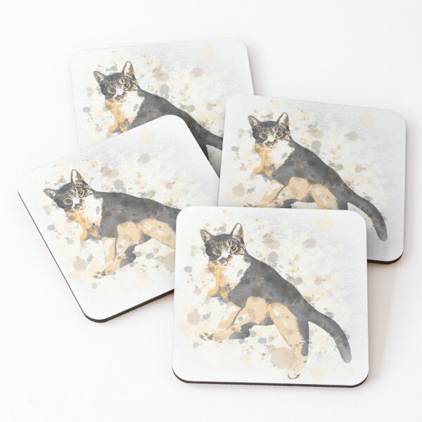 Item preview, Watercolor Tabby Cat designed and sold by ollieoxenfree10.