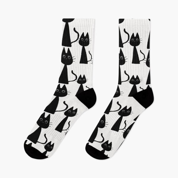 Item preview, Black Cats Pattern designed and sold by AdventuringArt.