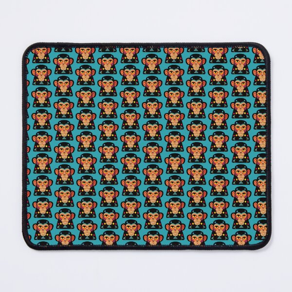 Item preview, Super Chill Monkey Repeating Pattern designed and sold by Lynae Zebest.