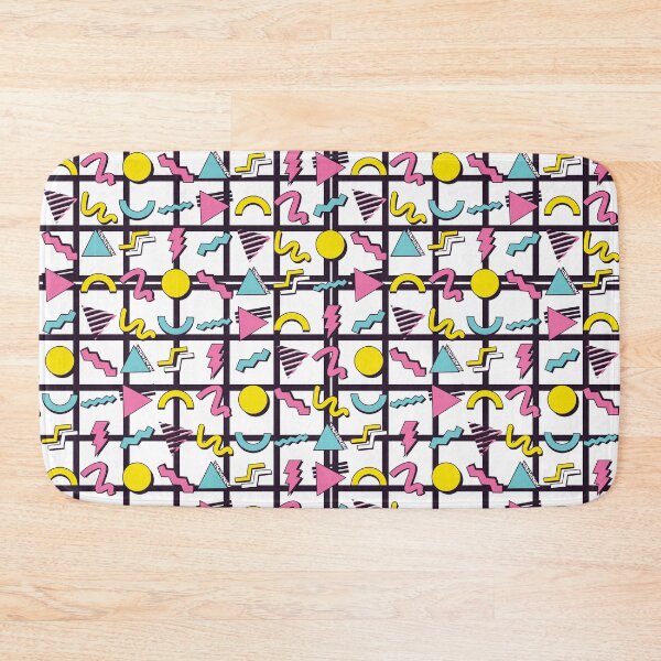 Item preview, Colorful 90s Geometric Pattern Retro Vintage Style 1990s designed and sold by TheButtonCrew.