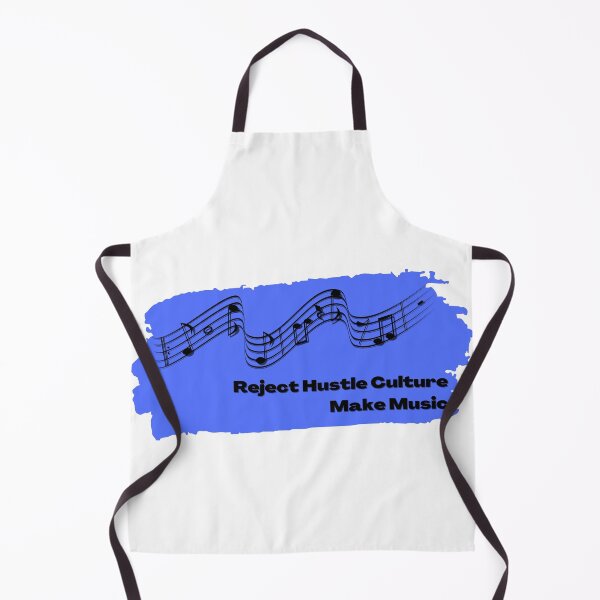 Item preview, Reject Hustle Culture - Make Music (Periwinkle) designed and sold by T-WoodCreations.