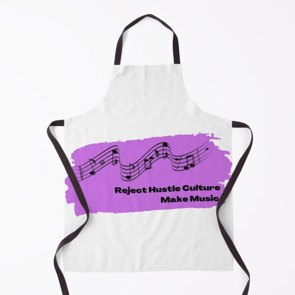 Item preview, Reject Hustle Culture - Make Music (Orchid) designed and sold by T-WoodCreations.
