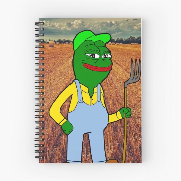 Item preview, Rare Farmer Pepe  designed and sold by Slav-Art.