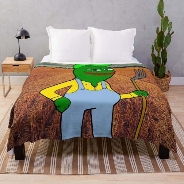 Item preview, Rare Farmer Pepe  designed and sold by Slav-Art.