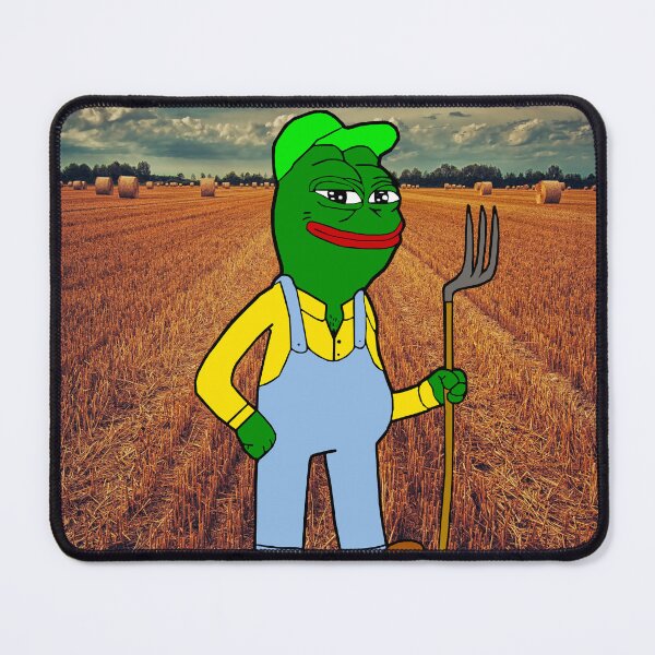 Item preview, Rare Farmer Pepe  designed and sold by Slav-Art.