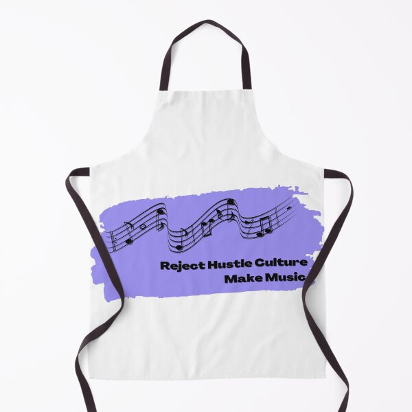 Item preview, Reject Hustle Culture - Make Music (Lilac) designed and sold by T-WoodCreations.