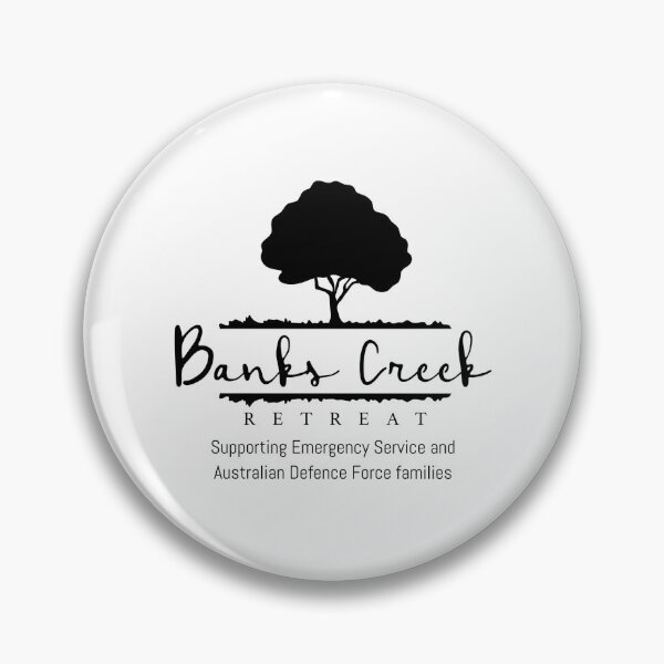 Item preview, Banks Creek Retreat LOGO ONLY - All BLACK designed and sold by Grant Neilson.