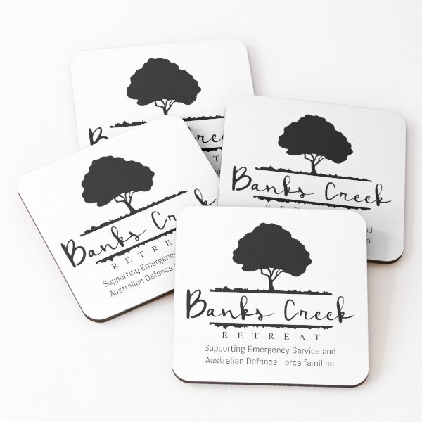 Item preview, Banks Creek Retreat LOGO ONLY - All BLACK designed and sold by Grant Neilson.