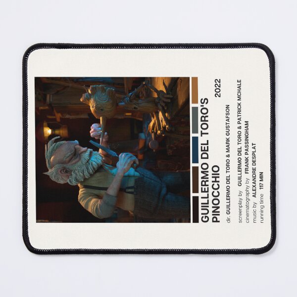 Item preview, Guillermo del Toro’s Pinocchio Movie Poster designed and sold by YellowishCat15.