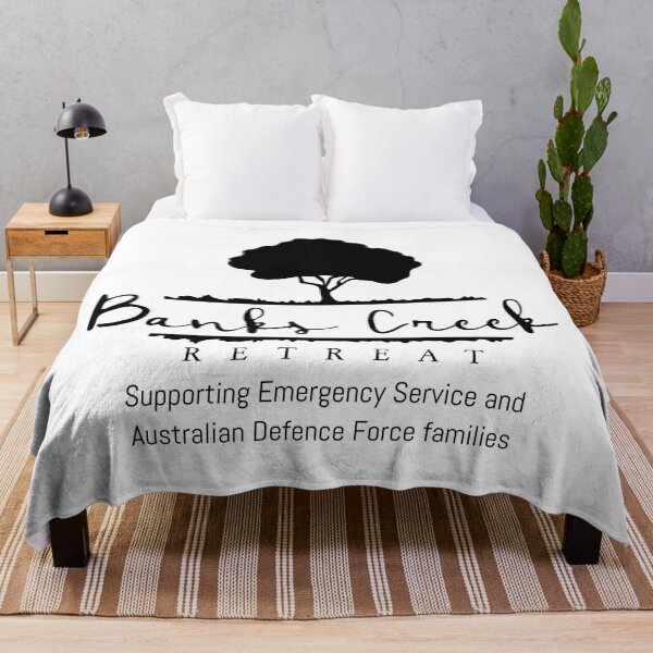 Item preview, Banks Creek Retreat LOGO ONLY - All BLACK designed and sold by Grant Neilson.
